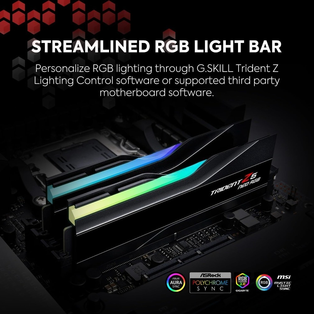 US Shipping American Standard  - 64Gb Ddr5 6000Mhz Cl30 2X32Gb Desktop recension och pris